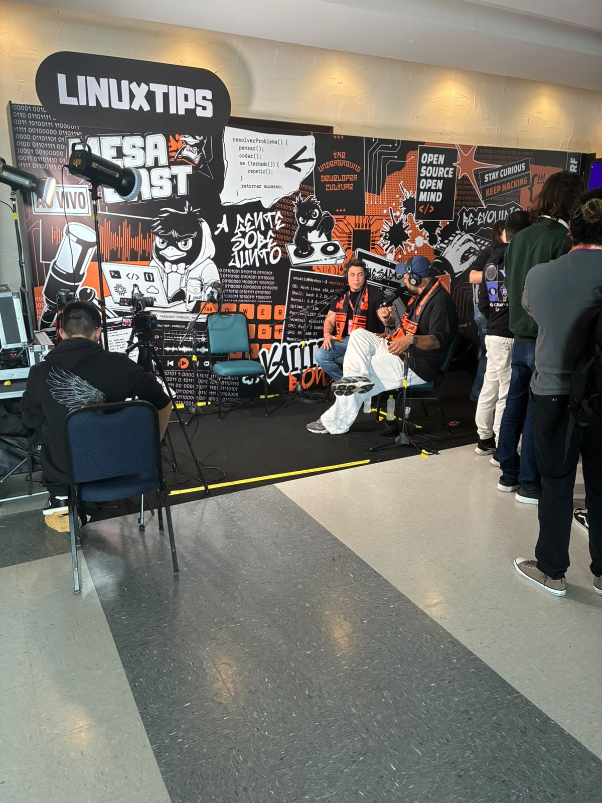 Stand da LINUXtips no Codecon